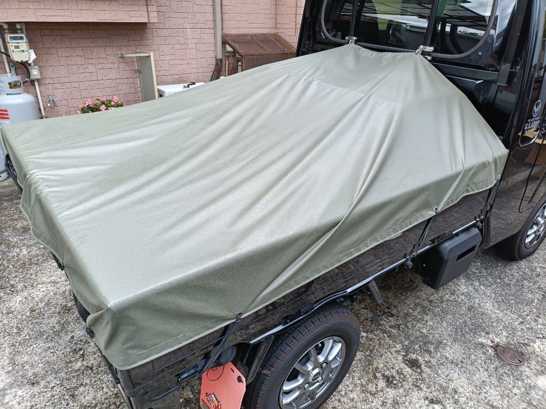 ハイゼット　ジャンボ　専用　軽トラ　シート　荷台　カバー　トラックシート　中古