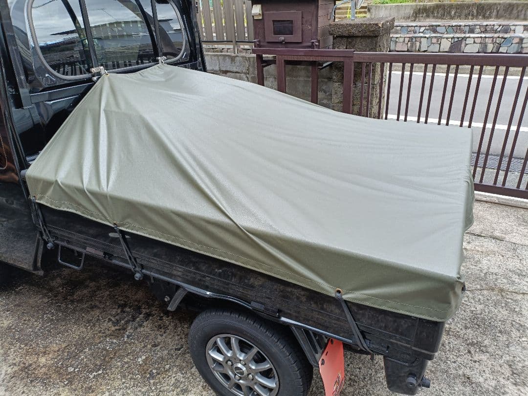 ハイゼット　ジャンボ　専用　軽トラ　シート　荷台　カバー　トラックシート　中古