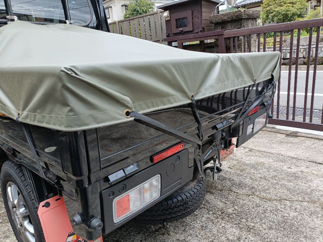 ハイゼット　ジャンボ　専用　軽トラ　シート　荷台　カバー　トラックシート　中古