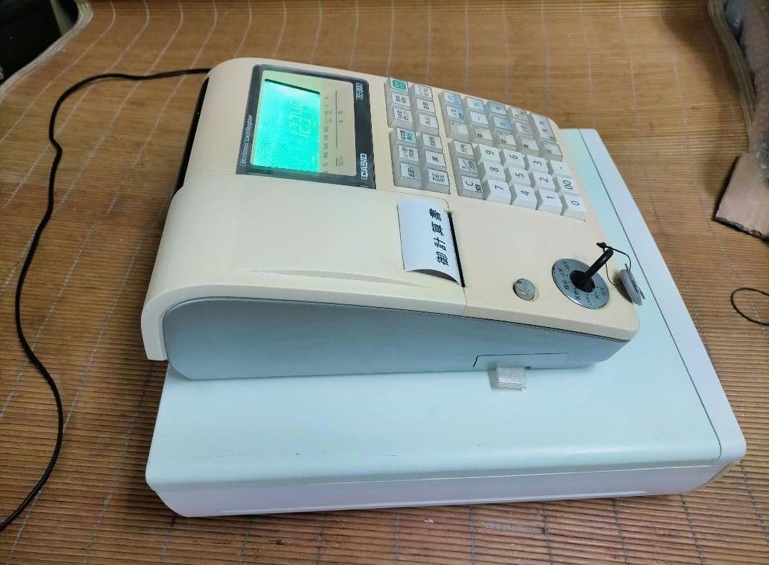 カシオレジスター　TE-300　フル設定無料　 送料無料人気機種2501301