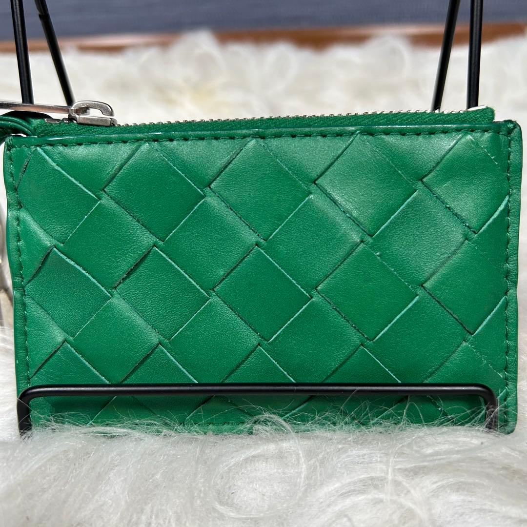 極美品!RFID搭載【ボッテガ】ケース キーリング付 イントレチャート