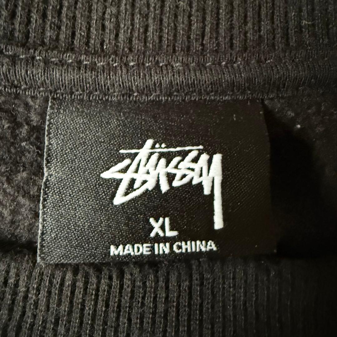 STUSSY スウェット ブラック 黒 XLサイズ ステューシー トレーナー