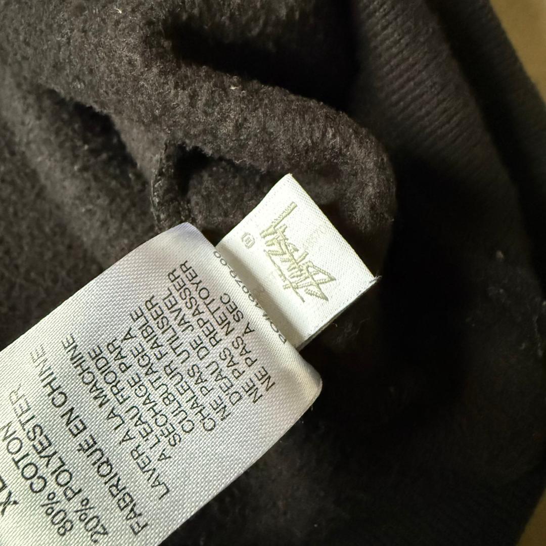 STUSSY スウェット ブラック 黒 XLサイズ ステューシー トレーナー