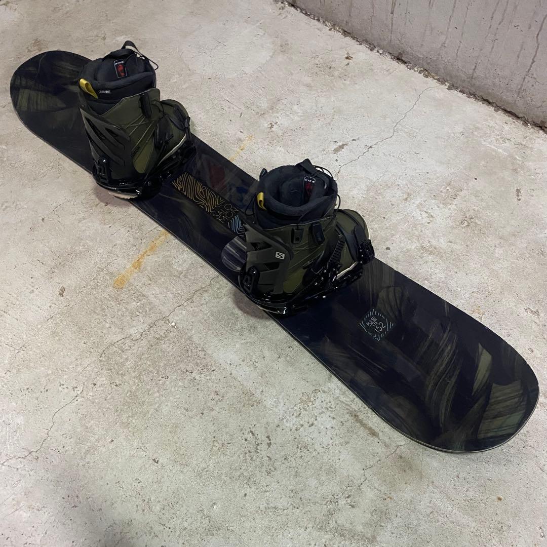 Salomon スノーボード SALOMON/PULSE LTD 152ケース付