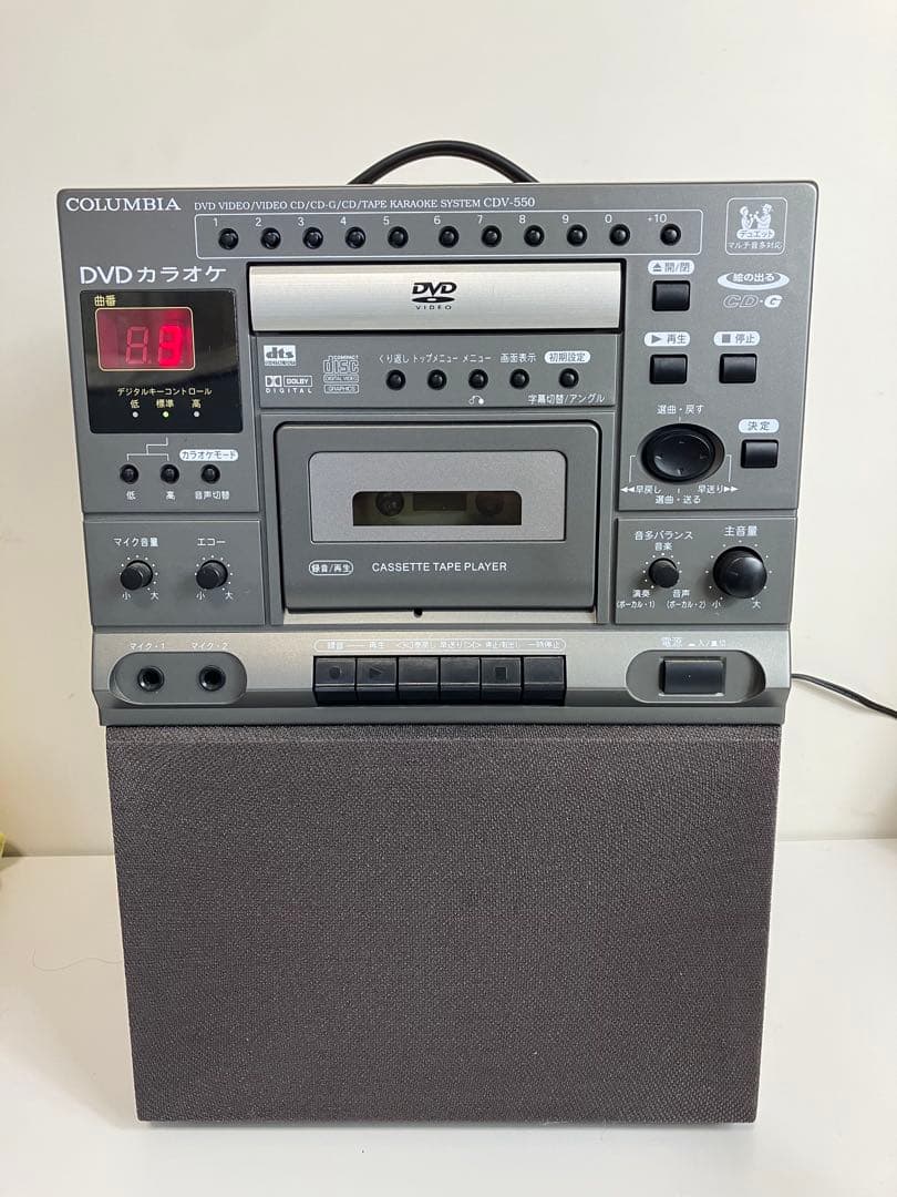COLUMBIA コロムビア DVDカラオケ CDV-550 カラオケ機器