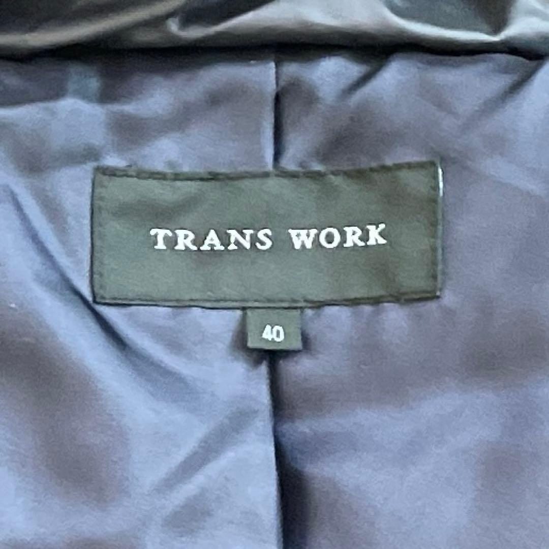 【極美品】TRANS WORK＊カナディアンダウン＊高品質＊ダウンコート＊40