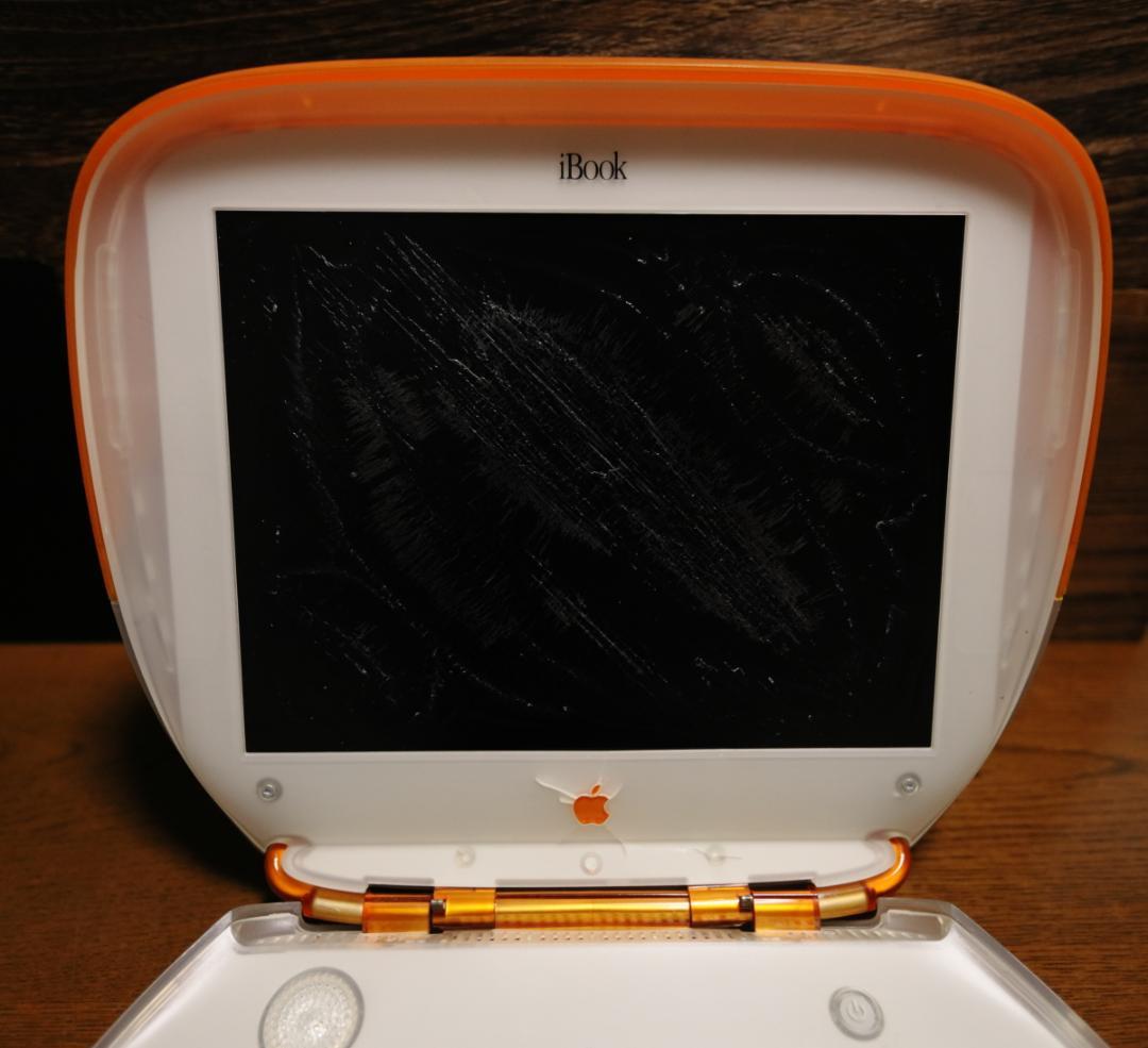 Apple iBook タンジェリン★動作品★G3クラムシェル★HDD：20GB