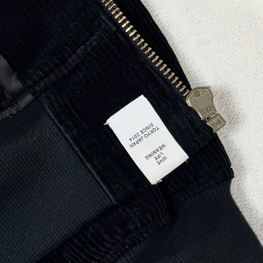 ディセンダント HOFFMANCORDUROY JACKET 20AW 黒 3