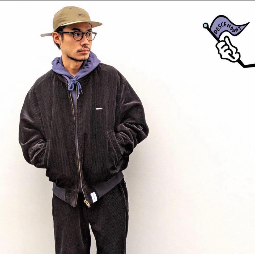ディセンダント HOFFMANCORDUROY JACKET 20AW 黒 3