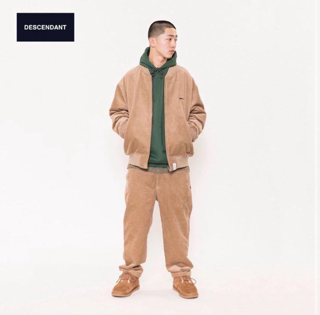 ディセンダント HOFFMANCORDUROY JACKET 20AW 黒 3