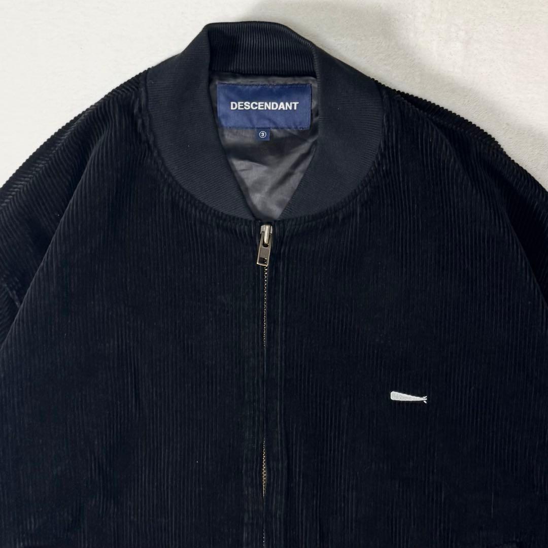 ディセンダント HOFFMANCORDUROY JACKET 20AW 黒 3