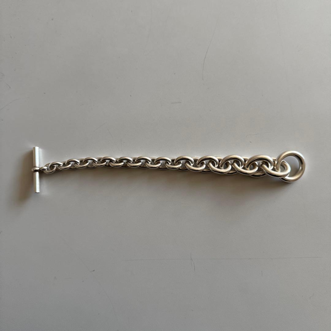 クレッシェンド タイプ ブレスレット シルバー950 約90g