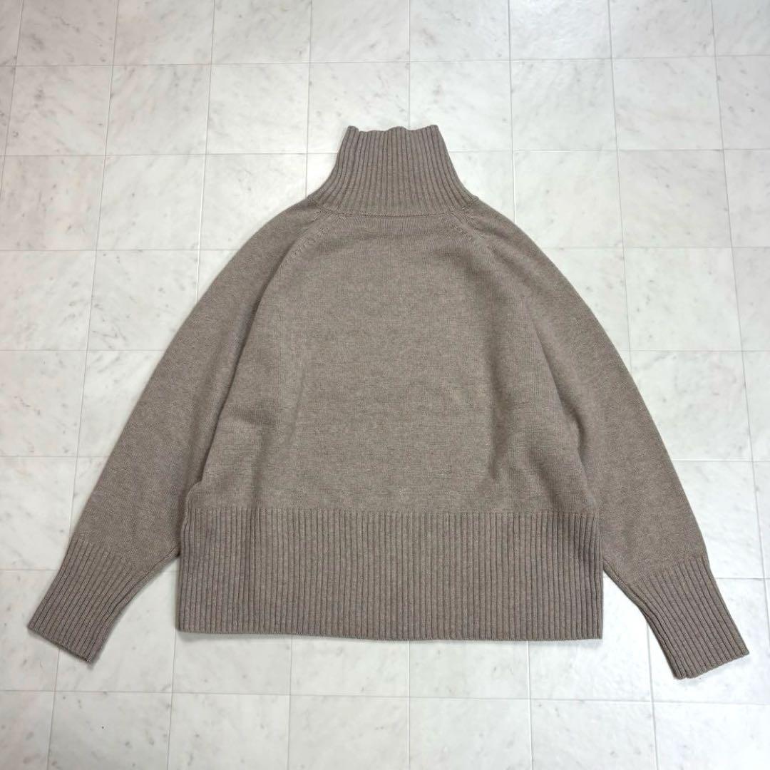 Spick & Span ★美品★25AWウールカシミヤ ラグランタートルニット