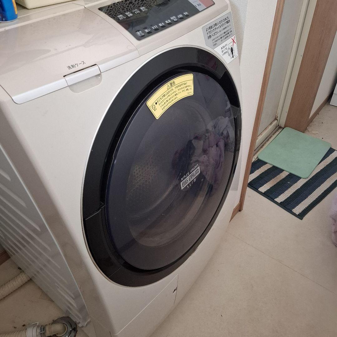 HITACHI ドラム式洗濯機 BD-SV110AL 2017年製