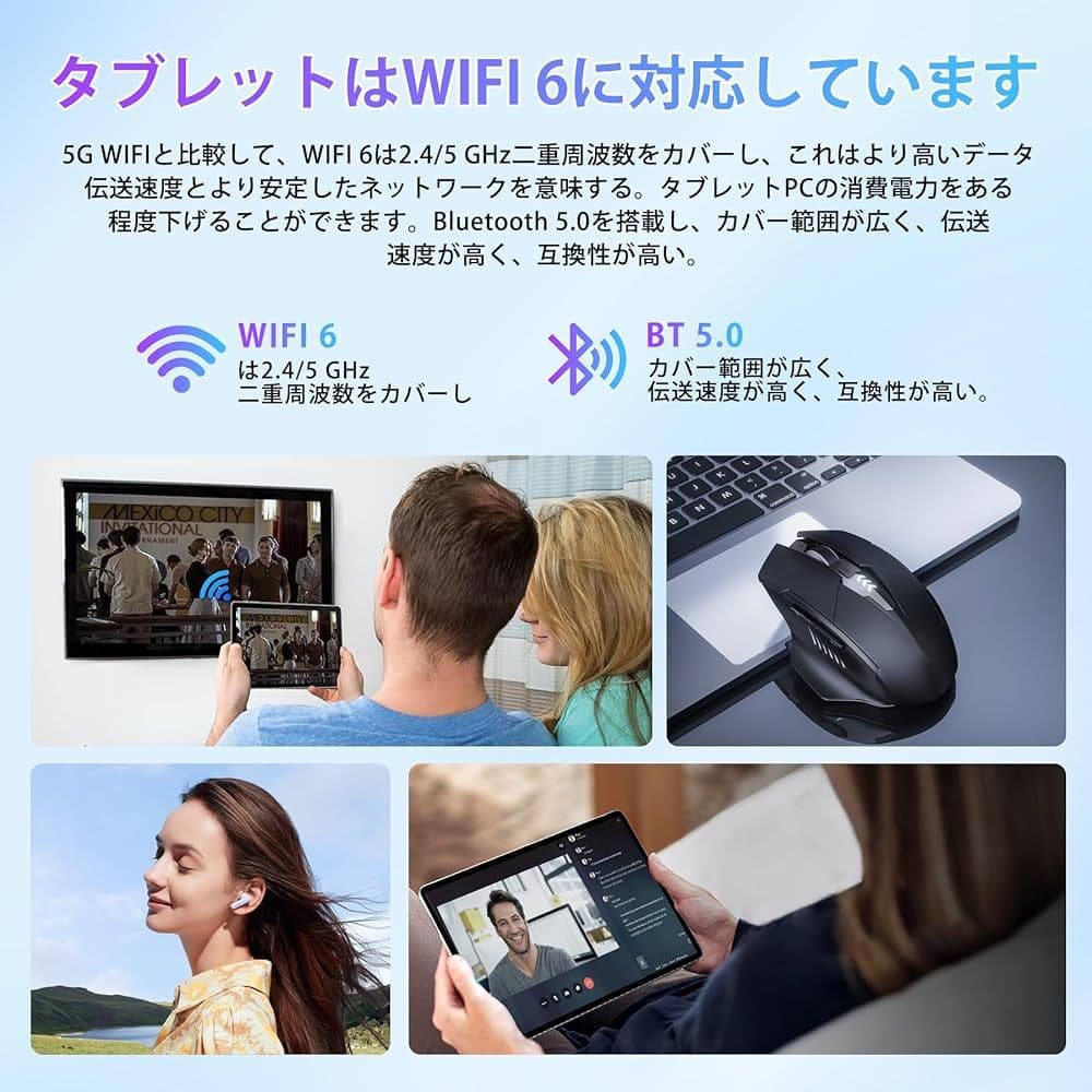 PAD 5タブレット Android 14 8GB 128GB