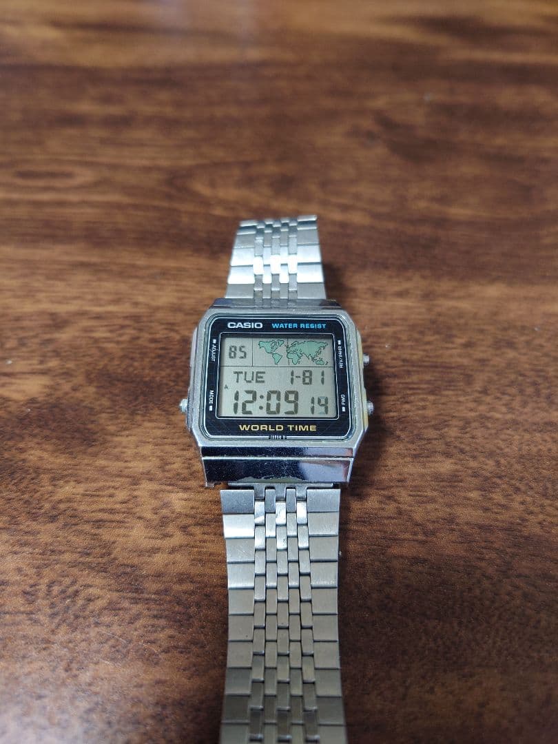 CASIO デジタル腕時計 ワールドタイム