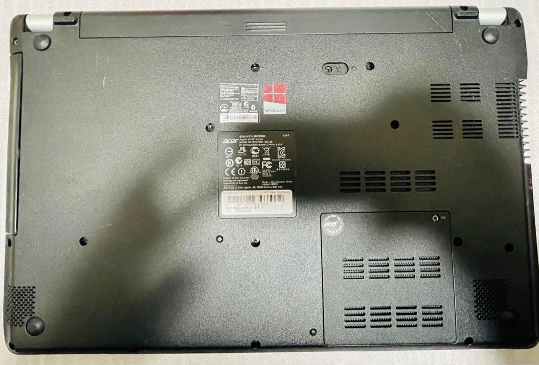 超美品　acer ノートPC ACアダプター付き　Aspire V5 パソコン