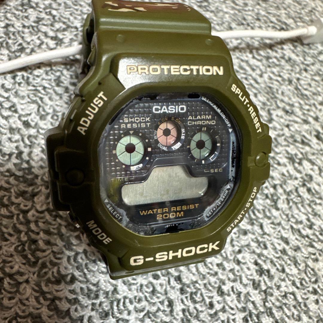 レアCASIO G-SHOCK DW-5900 初代三つ目 迷彩 カモフラージュ