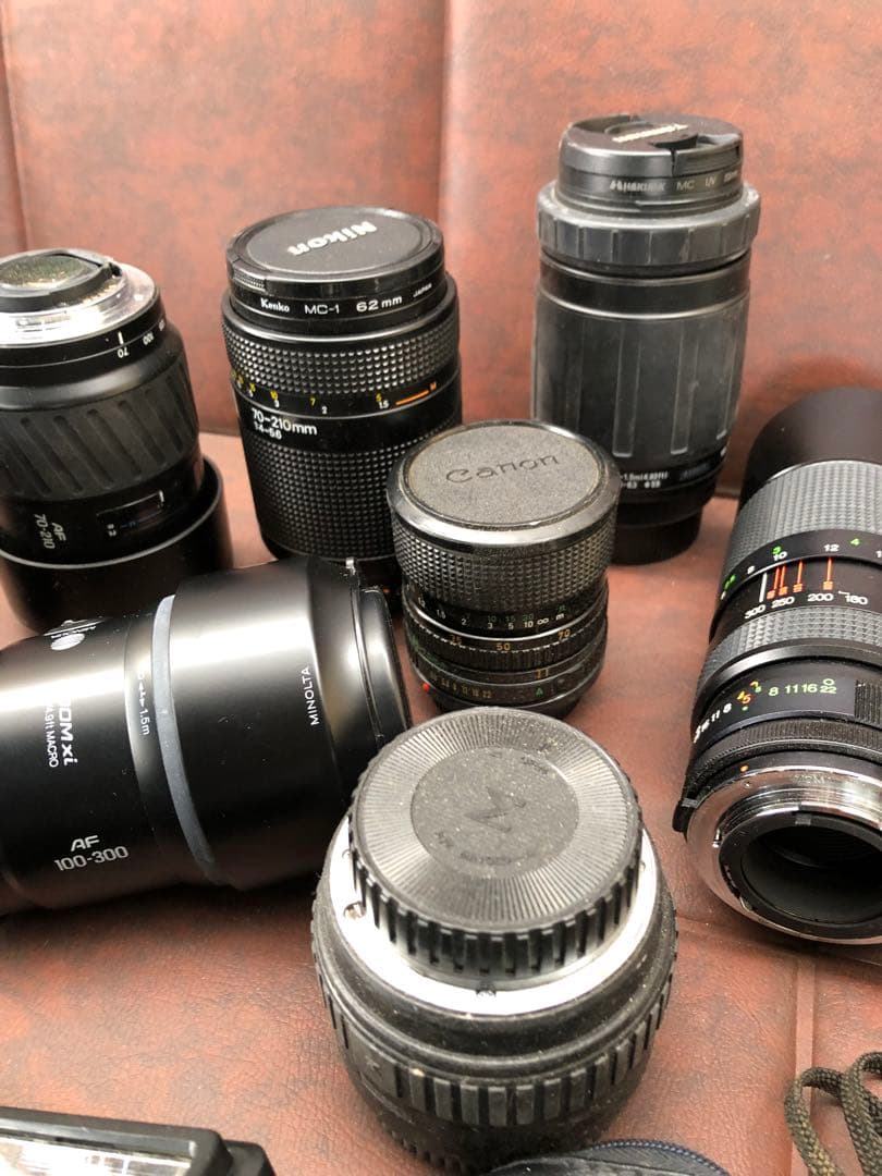 Canon New FD 35-70mm などまとめて13点(J016)