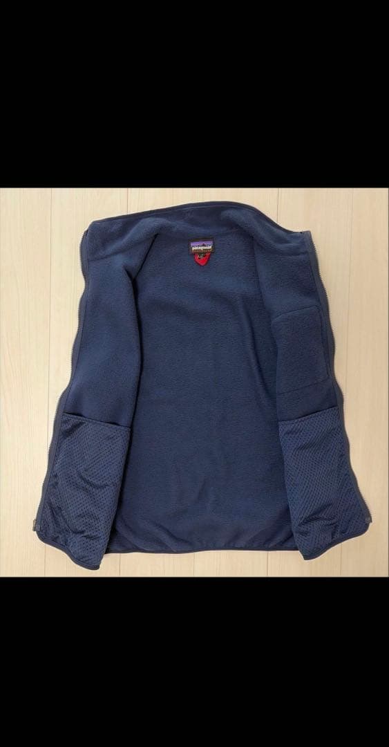 パタゴニア　シンチラ ベスト M ネイビー　レトロX スナップ