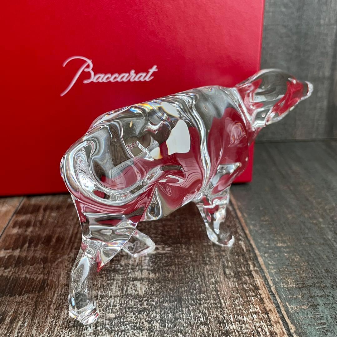 Baccarat 干支　丑年　2009年 クリスタルガラス