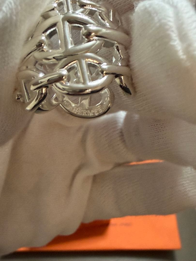 新品未使用エルメスシェーヌダンクルアンシェネ GMリング53