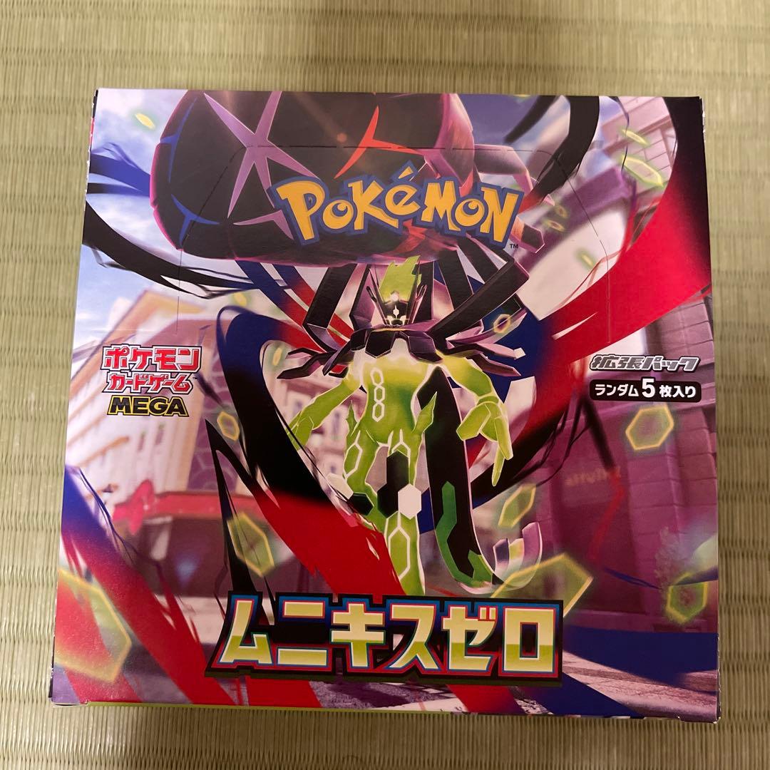 ポケモンカードゲーム MEGA ムニキスゼロBOX 完全未開封　④