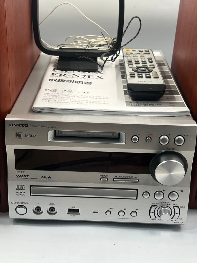 ONKYO CD・MD・カセットデッキ　FR-N7FX
