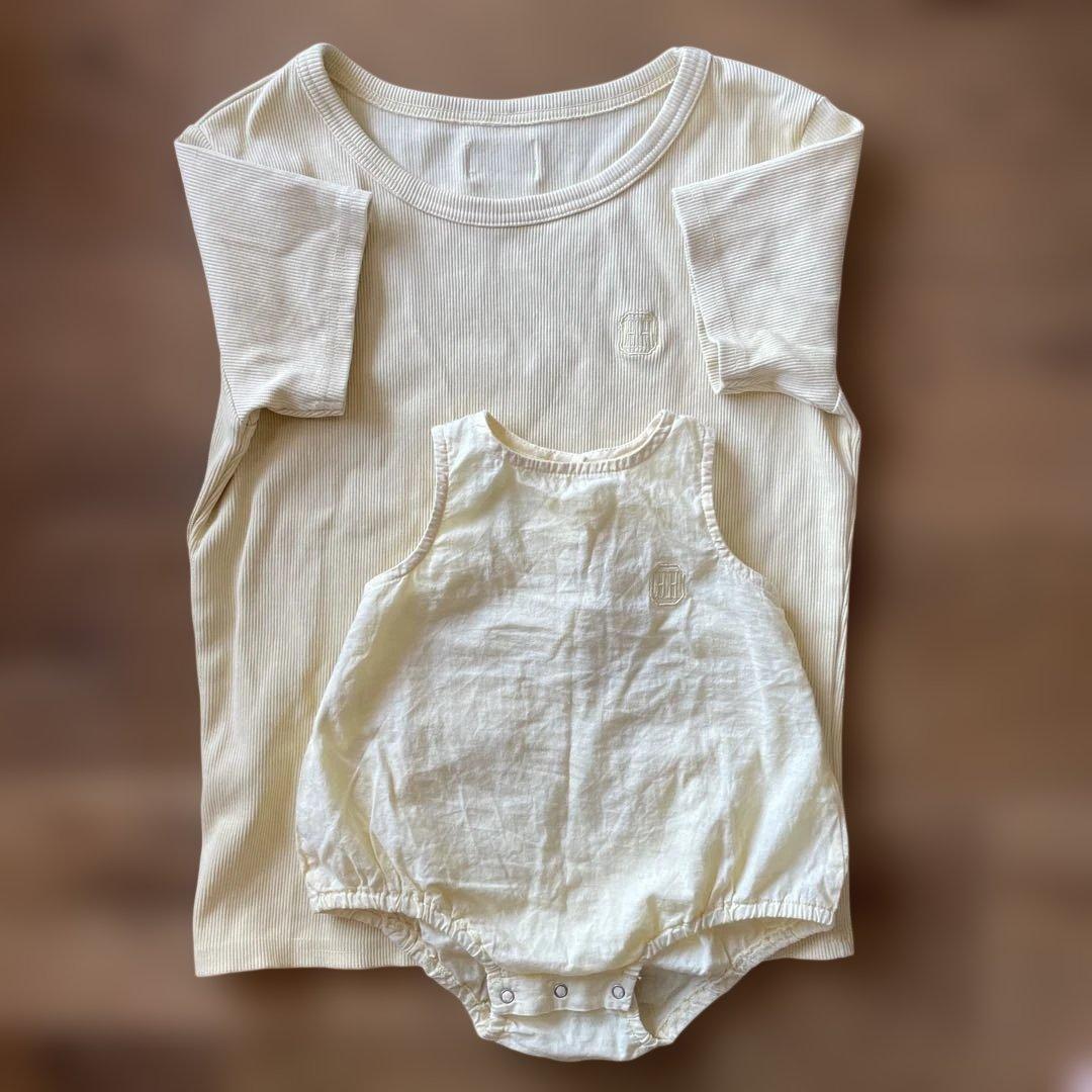 House on the Hill イエローロンパース&ペアレントT