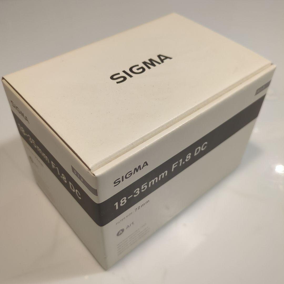 SIGMA 18-35mm F1.8 DC ズームレンズ 【USBDOCK付き】