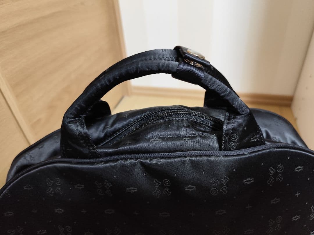 POTR 2WAY ボストンバッグ 黒 ショルダーバッグ monogram