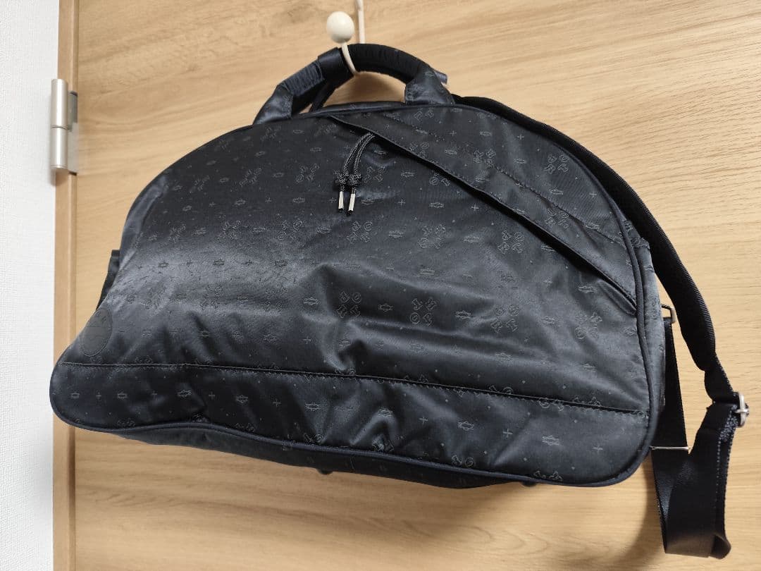 POTR 2WAY ボストンバッグ 黒 ショルダーバッグ monogram