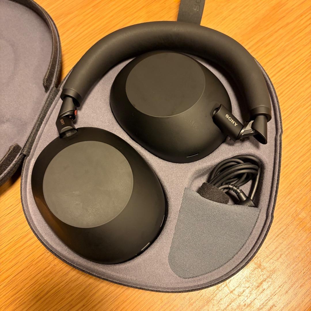 SONY ワイヤレスヘッドホン ブラック WH-1000XM6
