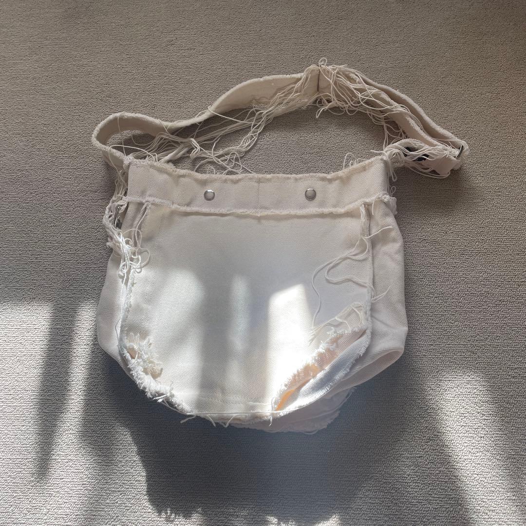 FAF PROTOTYPE002 ホワイトショルダーバッグ