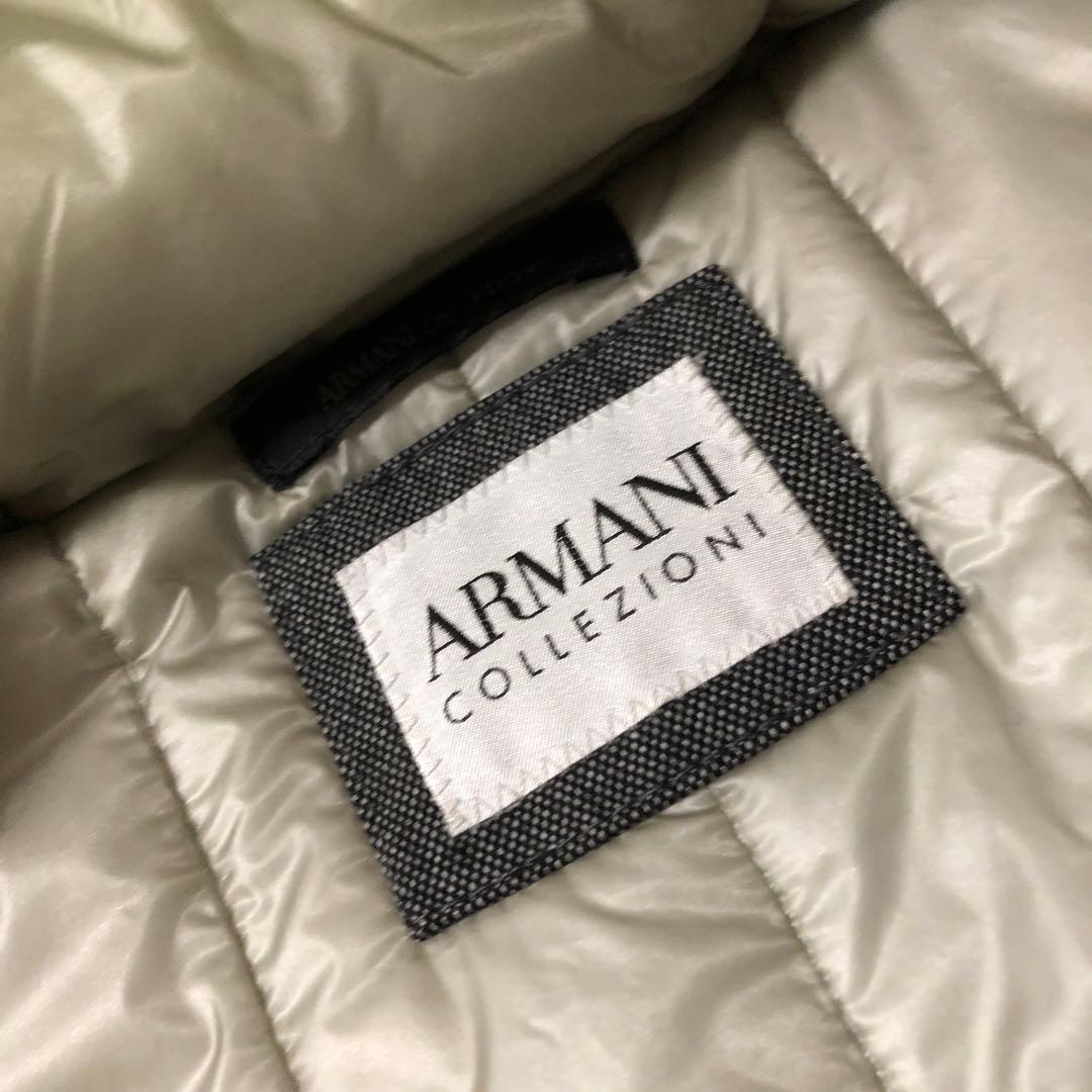 ★⁇★美品　アルマーニコレッツォーニ　ロングコート　フード付き　中綿