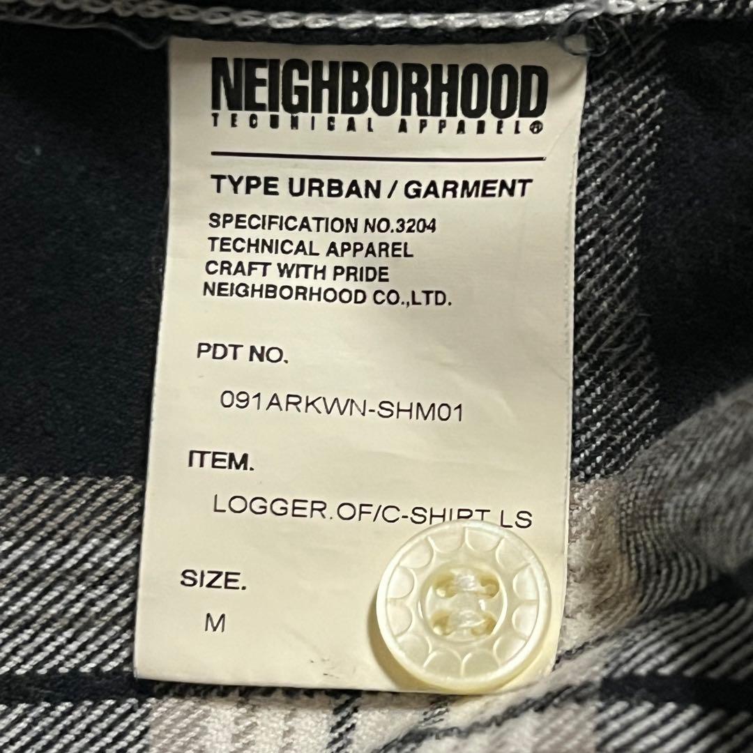 ネイバーフッド × OriginalFake KAWS カウズ ネルシャツ M