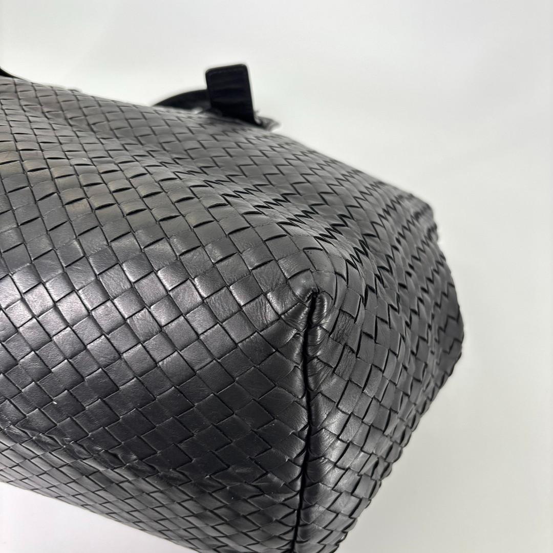 極美品 ボッテガ ヴェネタ イントレチャート レザー ラージ トートバッグ