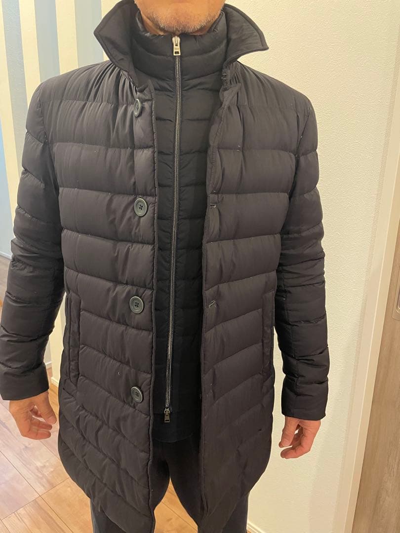 ヘルノダウンジャケット ブラック