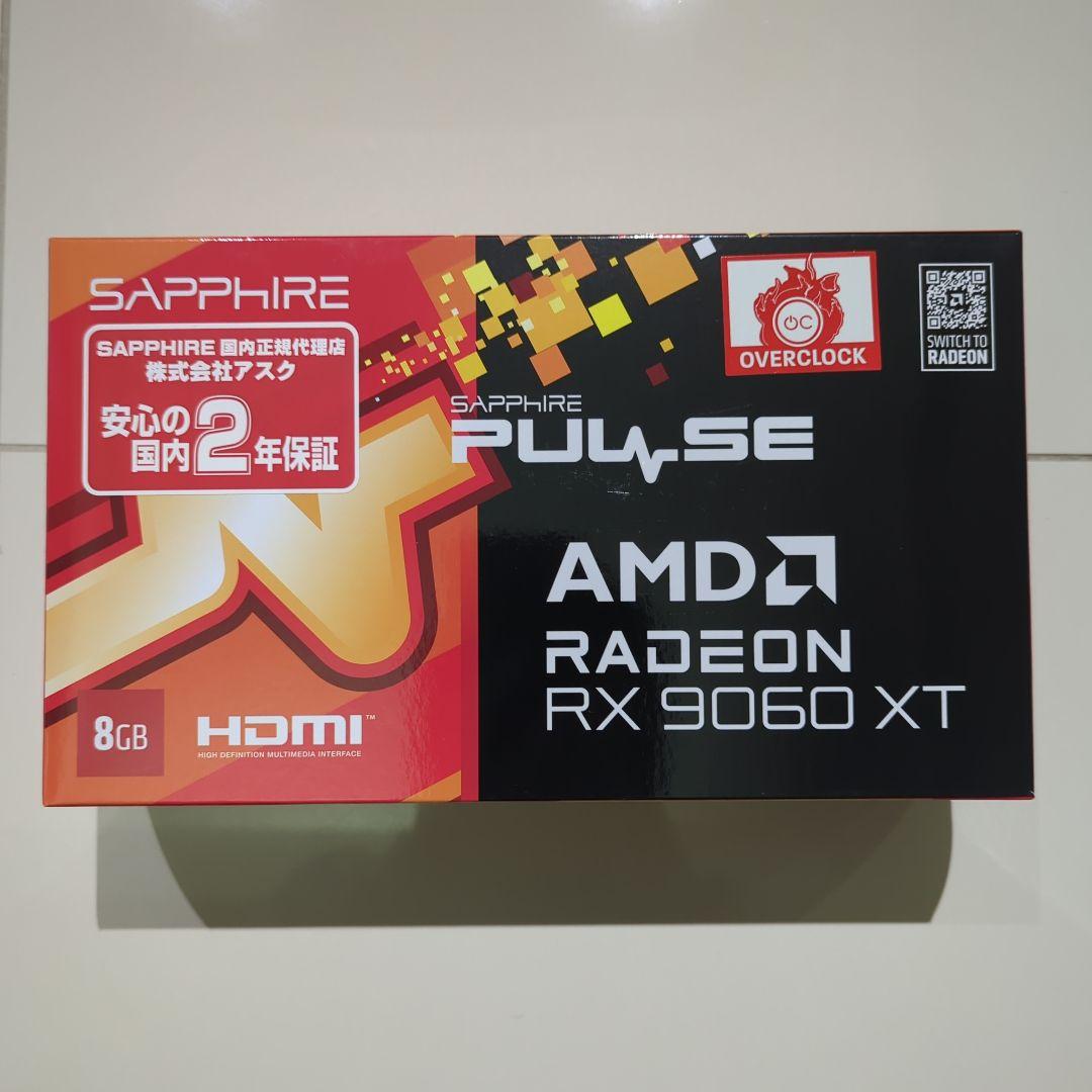 グラフィックボード・グラボ・ビデオカード Sapphire Radeon RX 9060 XT 8GB
