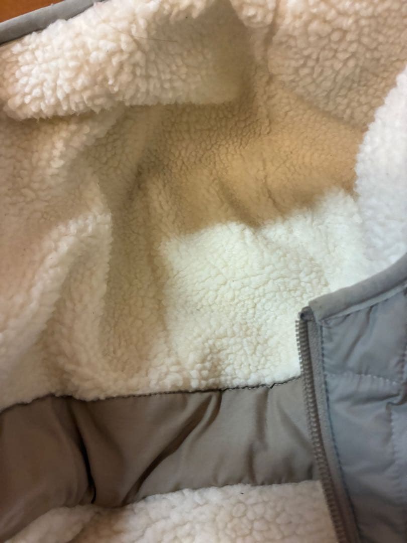 [美品]NOLLEY’S TAION別注ボア ダウンフードコート(リバーシブル)