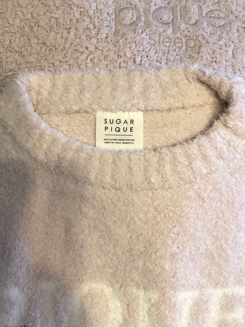 新品！ジェラピケお好きな方に！キャットのプルオーバーふわもこ上下セットピンク