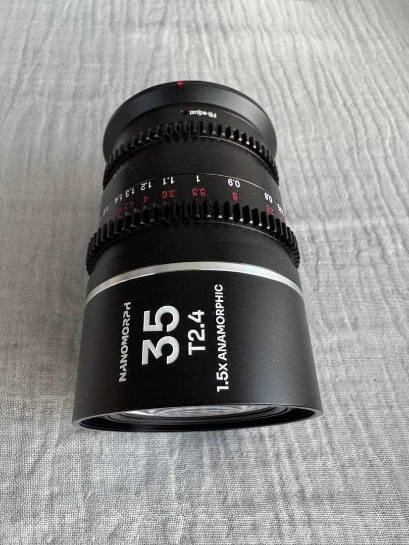【新品同様】SIRUI Nanomorph 35mm T2.4 1.5x (E)