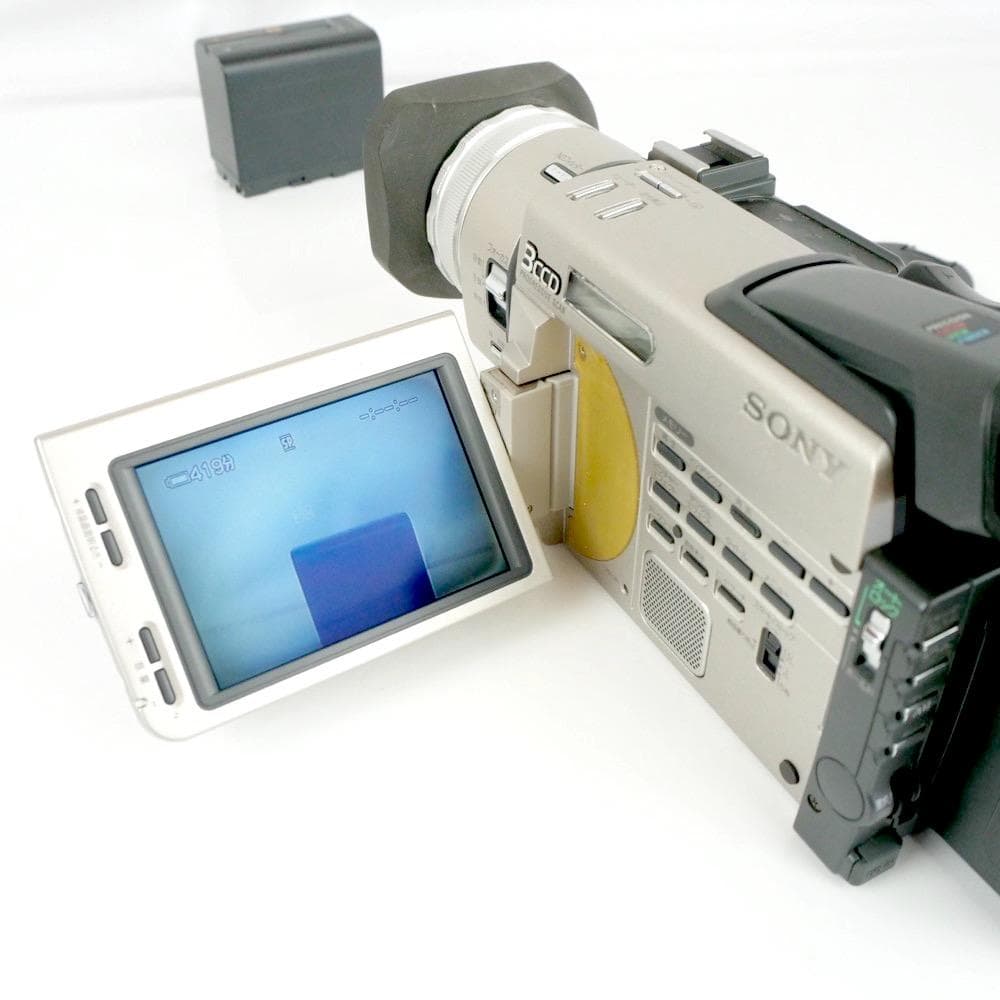 SONY DCR-TRV900 3CCD MiniDVビデオカメラ ジャンク