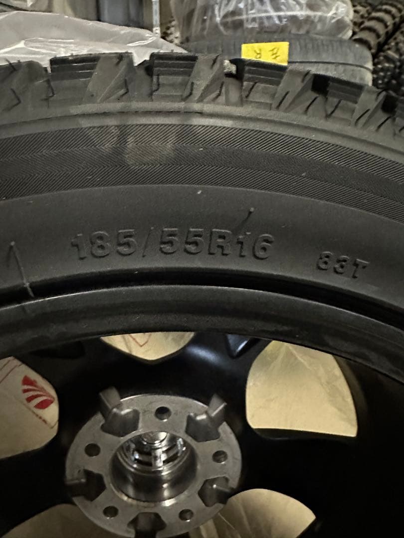 GRIPMAX 冬用タイヤ185/55R16 ホイールセット スタッドレスタイヤ