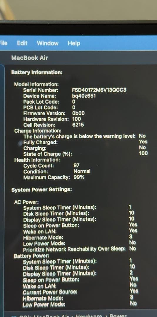 パ*ー様 MacBook Air M2 16GB/256GB 2022 ミッドナ