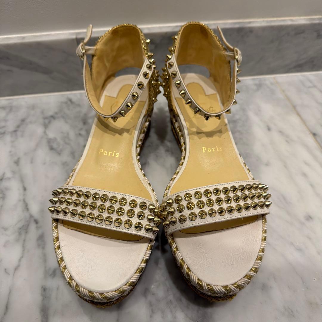 クリスチャンルブタン サンダル 38