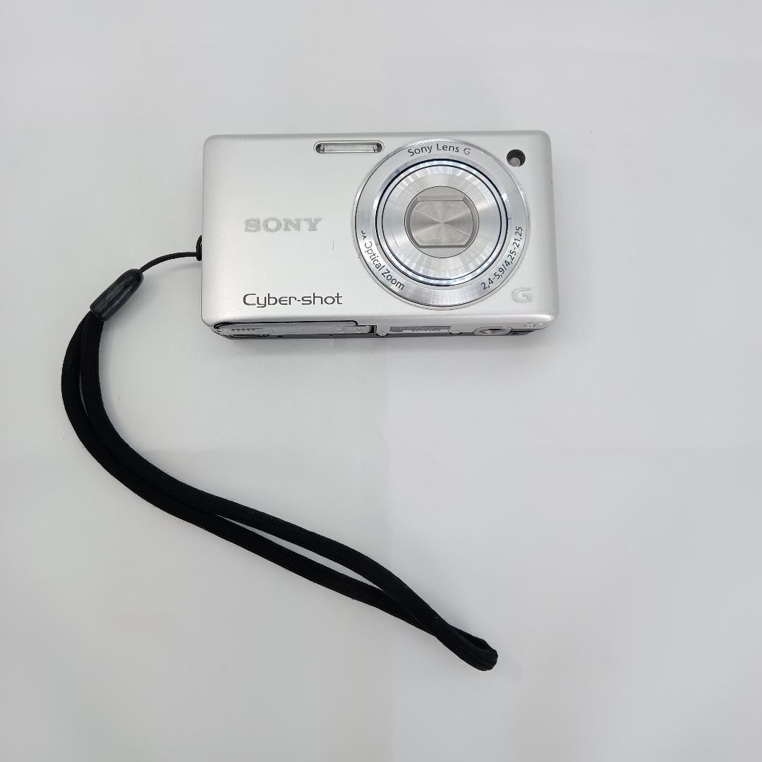 SONY サイバーショット DSC-W380 シルバー バッテリー付 ジャンク