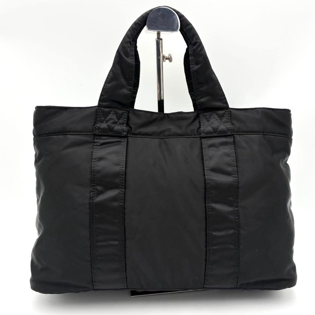 ポーター タンカー トートバッグ ハンドバッグ 黒 ナイロン 男女兼用 多機能