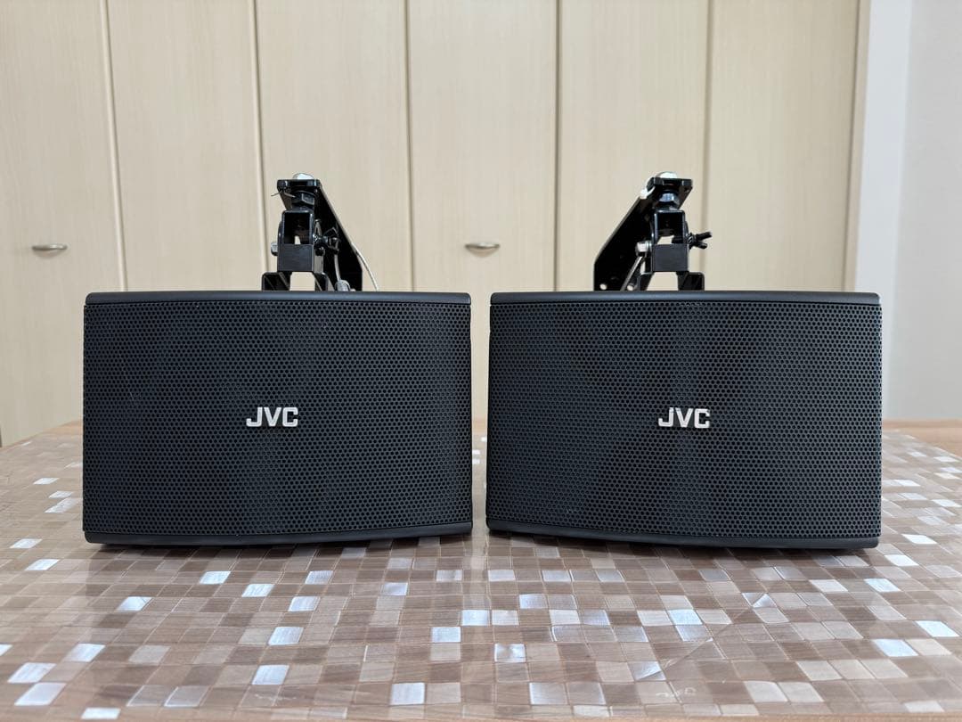 JVCケンウッド(ビクター)コンパクトスピーカー PS-S230B 左右セット品