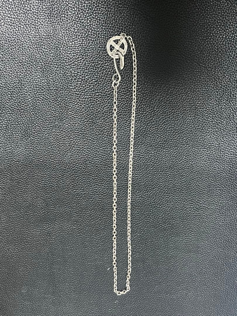 【Ann】goro's ゴローズ　ホイール付き細角チェーン　約47cm